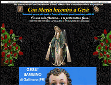 Tablet Screenshot of conmaria.it